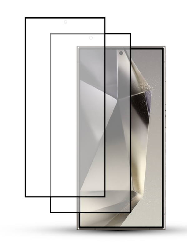 2-Pack Samsung S24 Ultra 5G Skärmskydd i Härdat Glas