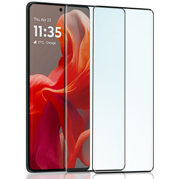 2-Pack Motorola Moto G85 Skärmskydd - Härdat Glas 9H - Super kvalitet 3D