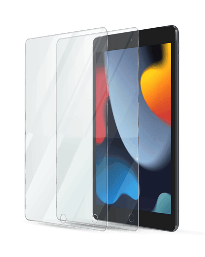 iPhone Apple iPad 9th Gen (10.2) Skärmskydd - Härdat Glas (2-pack)