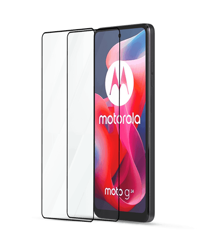 MOTOROLA MOTO G24 Skärmskydd - Härdat Glas (2-pack)