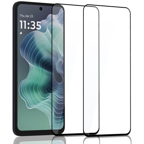 2-Pack Motorola Moto G35 Skärmskydd - Härdat Glas 9H - Super kvalitet 3D