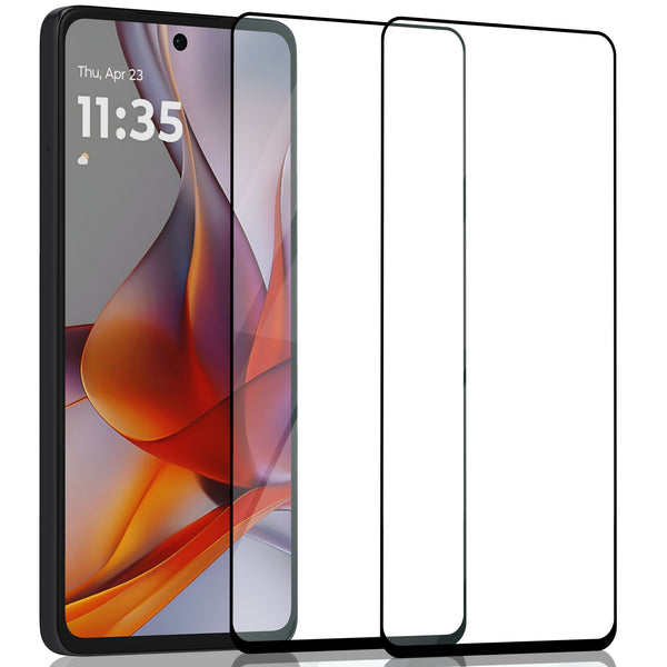 2-Pack Motorola G75 Skärmskydd - Härdat Glas 9H - Super kvalitet 3D