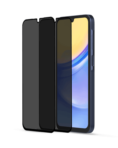 Samsung Galaxy A15 Privacy Skärmskydd - Härdat Glas (2-pack)