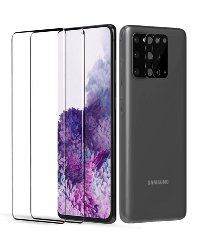 Samsung Galaxy S20 - Skärmskydd & Linsskydd (2-pack)