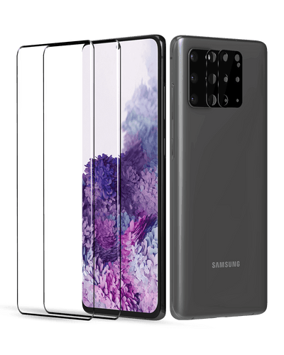 Samsung Galaxy S20 Plus - Skärmskydd & Linsskydd (2-pack)