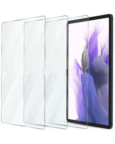 SAMSUNG TAB S7 FE Skärmskydd - Härdat Glas (3-pack)