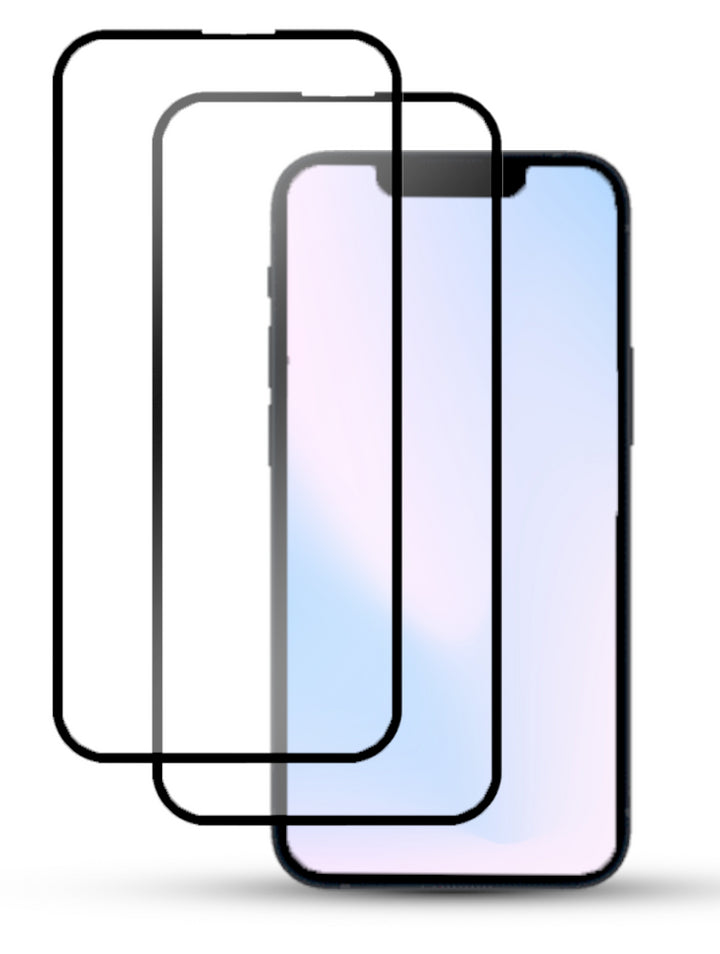 2-Pack Iphone 13 Skärmskydd i Härdat Glas - Rivanoo